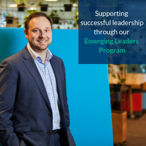 Supporting successful leadership through out Emerging Leaders Program. Read more.