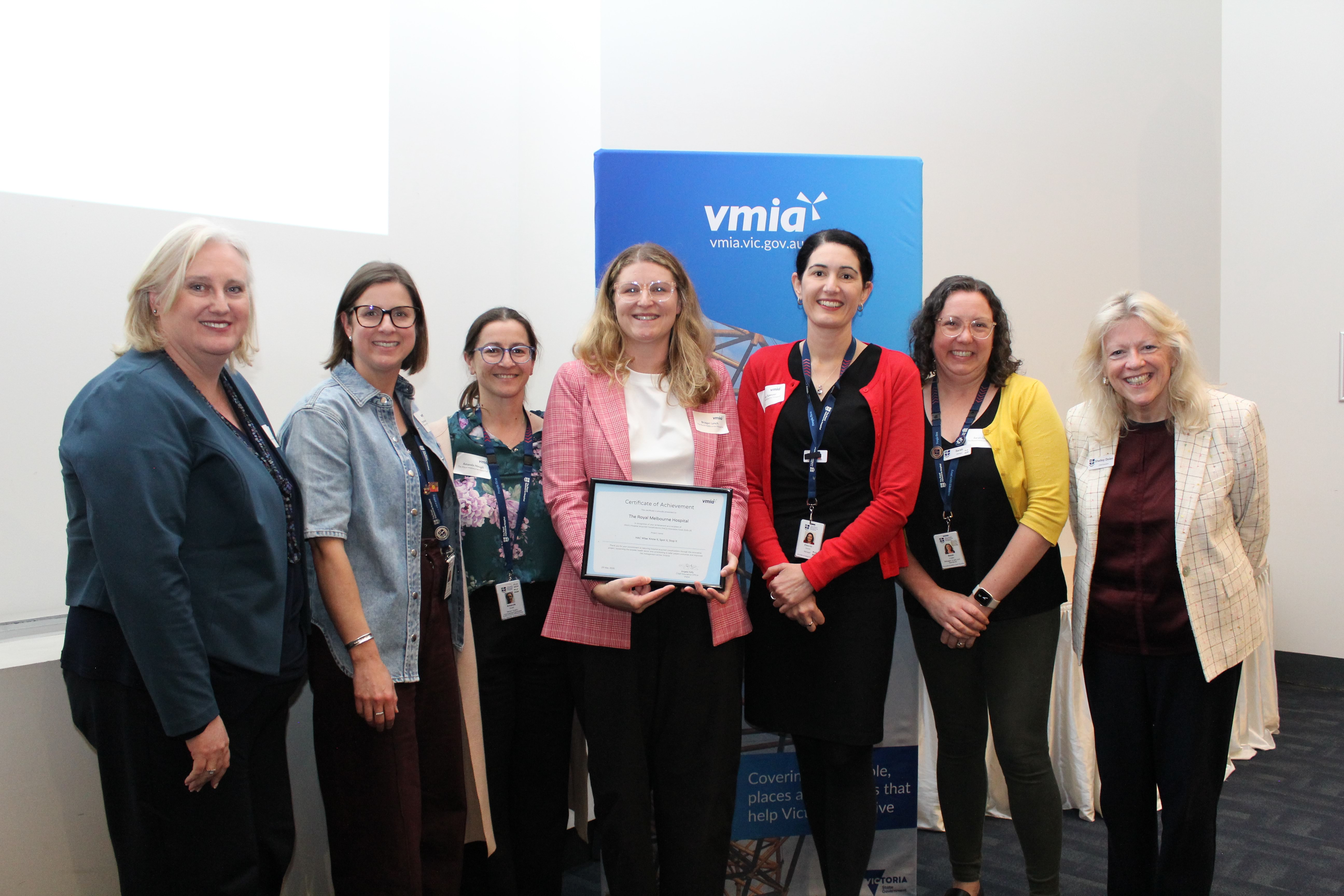 VMIA and Royal Melbourne Hospital reps